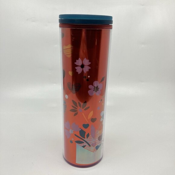 Starbucks 2023 Valentine Confetti Tumbler 16 Oz - Picture 2 of 12